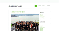 Desktop Screenshot of diegoballesteros.com